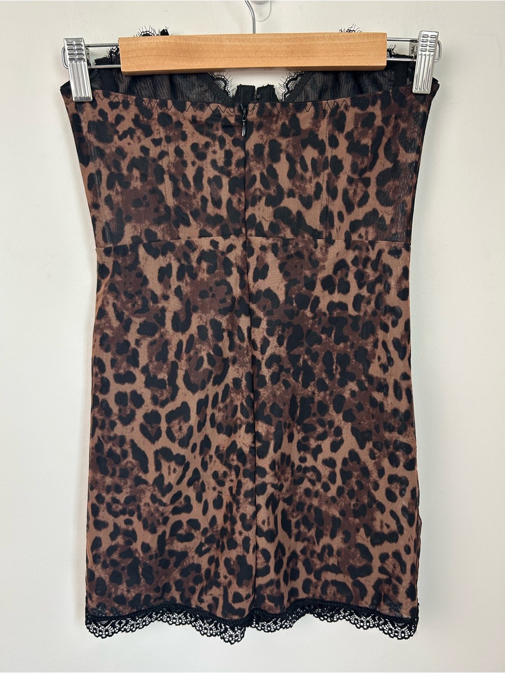 DOLLS KILL CURRENT MOOD Captivating Gazes Slip Dress - Leopard Print - Picture 7 of 10